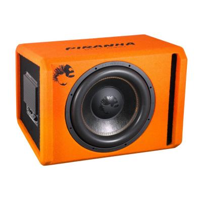 Автосабвуфер DL Audio Piranha 15A V2 оранжевый (активный), 1000Вт