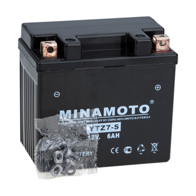 Аккумулятор 12V 6.0Ah MINAMOTO YTZ7-S (114x70x106)