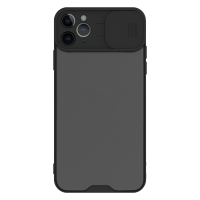 Чехол-накладка со слайд-камерой iPhone 12 PRO MAX, More choice SLIDE (Black)