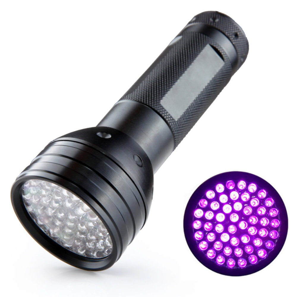 Купить Фонарь ручной Boruit 51LED, ультрафиолетовый, 395nm, 3*AA по цене  730 руб., в сети магазинов Эпицентр