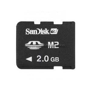 Memory Stick Micro (M2) карта памяти SanDisk 2GB (без адаптеров)													