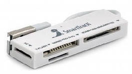 Картридер Smartbuy (SBR-717-W) белый 