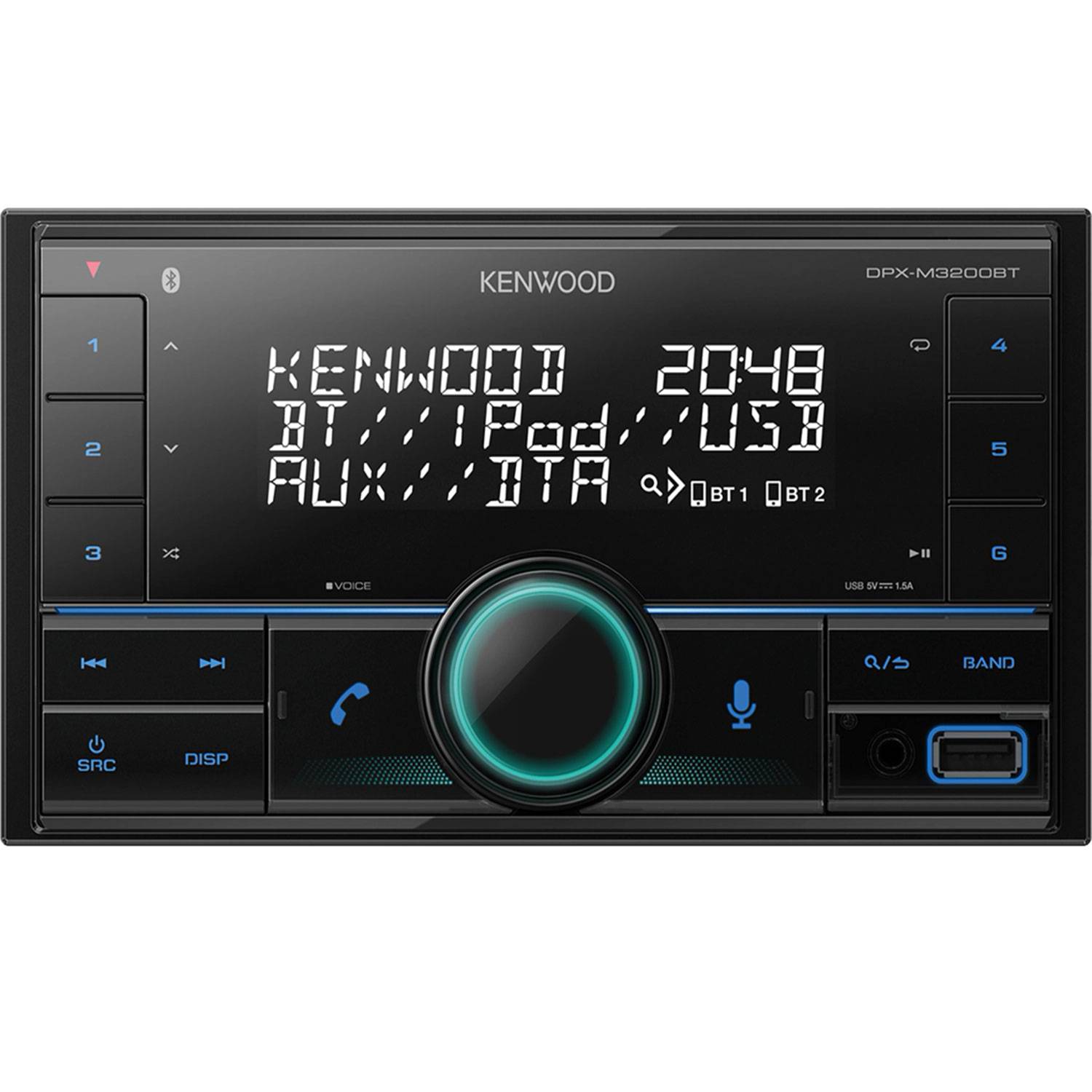 Купить Автомагнитола 2DIN KENWOOD DPX-M3200BT 18