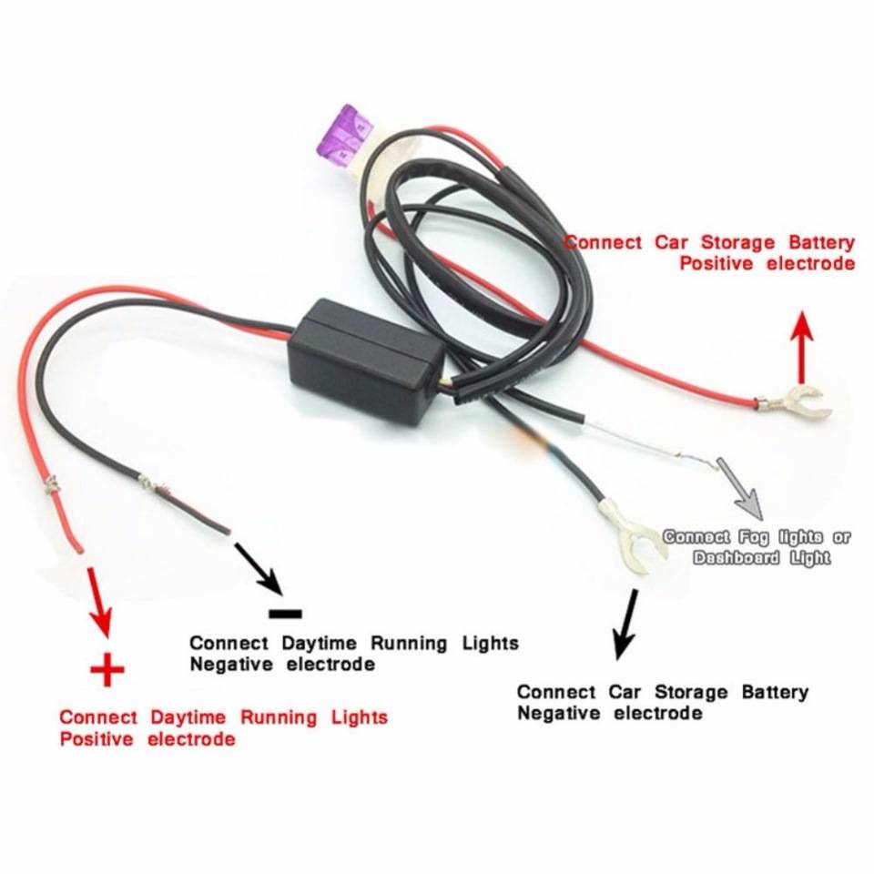 Ходовые огни DRL-FL-5 FLUX пластиковый корпус 5 диодов #CITY#