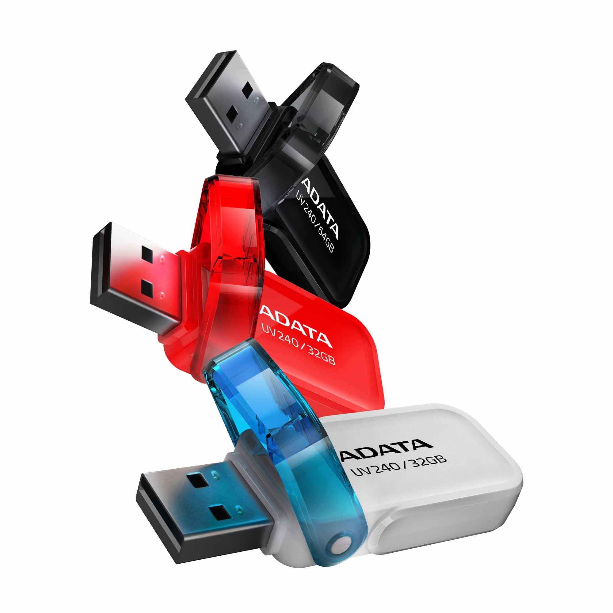 Купить USB накопитель A-DATA 32GB UV240 черный по цене 330 руб., в сети  магазинов Эпицентр