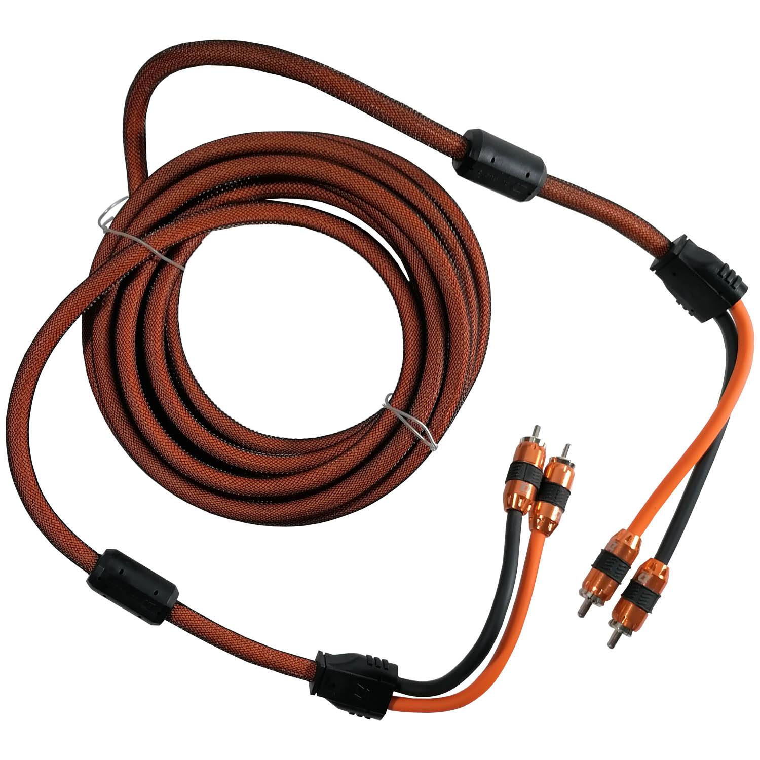 Купить Кабель межблочный DL Audio Phoenix Ferrite Rings RCA 5M (2RCA, 5м)  по цене 2 990 руб., в сети магазинов Эпицентр