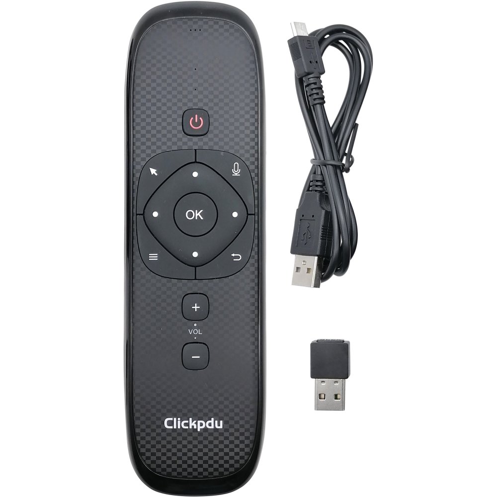 Купить Пульт универ ClickPDU W2 Air Mouse для Smart TV, Android TV Box, ПК  по цене 1 840 руб., в сети магазинов Эпицентр