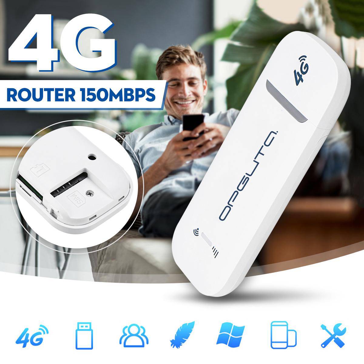 Купить 3G/4G USB модем OT-PCK17, Wi-Fi по цене 2 590 руб., в сети магазинов  Эпицентр