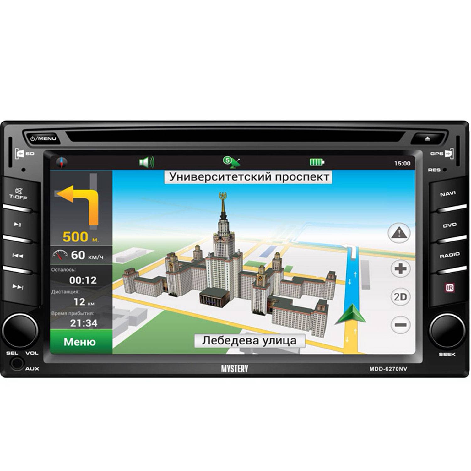 Купить Автомагнитола 2DIN MYSTERY MDD-6270NV Navi*** по цене 11 230 руб., в  сети магазинов Эпицентр