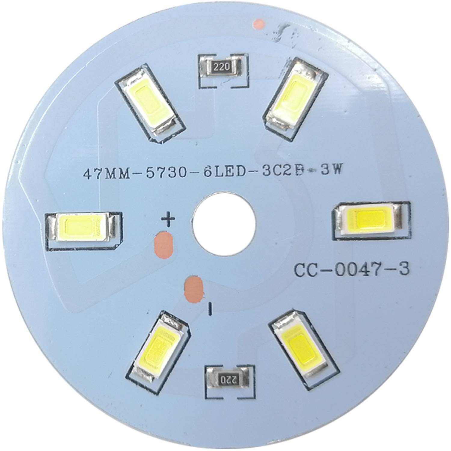 Купить LED матрица 12в, белый, 6LED 5730, 3w по цене 85 руб., в сети  магазинов Эпицентр