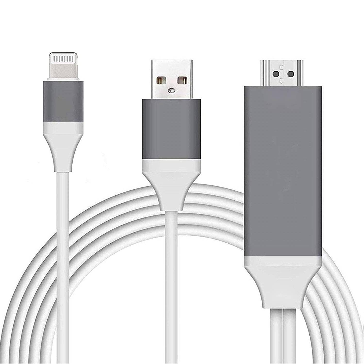 Купить Конвертер MHL для Apple, lightning/HDMI+USB, 2м, OT-AVW49 по цене  720 руб., в сети магазинов Эпицентр