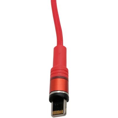 Кабель 3 в 1 USB -  Lightning 8pin+micro USB+Type C, 1,2м, HOCO U98 Sunway, красный