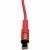 Кабель 3 в 1 USB -  Lightning 8pin+micro USB+Type C, 1,2м, HOCO U98 Sunway, красный