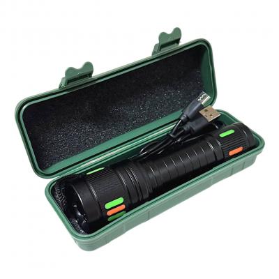 Фонарь ручной BL-623, Laser LED+COB, встр. акб, Type-C