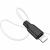 Кабель USB - Lightning 8pin, 1,0м, HOCO X21 Plus Silicone 2.4A, черный/белый