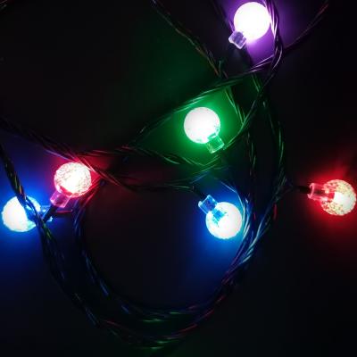 Гирлянда катушка, 35м, 150LED, прозр./Шары RGB, Ч.П. LX-369