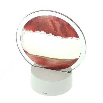 Светильник настольный Огонек OG-LDP34 RGB (Красный песок)