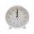Часы-будильник PERFEO Quartz PF-TC-030, круглые с подсветкой, белый