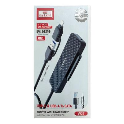 Переходник Type C+USB 3.0 — SATA+3USB 3.0, Earldom ET-W37
