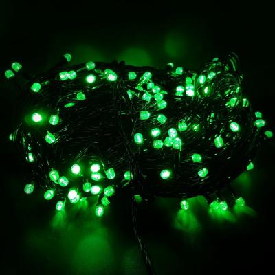 Гирлянда нитевая уличная, 50м, 240LED, 8мм зел. Ч.П. LX-284