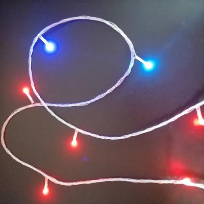 Гирлянда катушка, 50м, 240LED, 5mm, New, RGB, П.П. LX-229