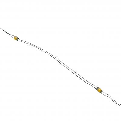 Гирлянда провол. 10м, 100LED РОСА т.бел LX-607