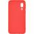 Чехол-накладка Galaxy A2 CORE (2019), More choice Silicone MATTE (Red)