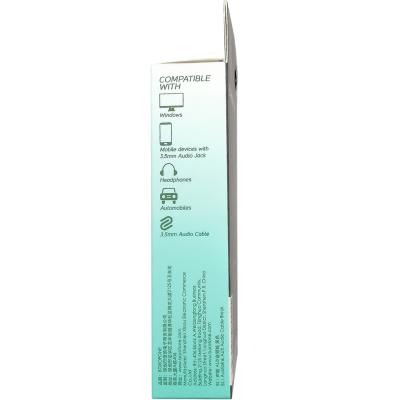 Jack 3,5mm - Jack 3,5mm 1,0м stereo BOROFONE BL1, черный