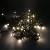 Гирлянда рисинка, 5м, 100LED, теплый белый, черный провод 