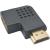Переходник шт.HDMI - гн.HDMI угловой, H64 Переходник шт.HDMI - гн.HDMI угловой, H64