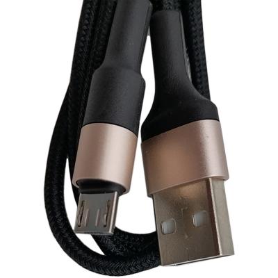 Кабель USB - micro USB, 1,0м, HOCO X26 Xpress, черный/золото