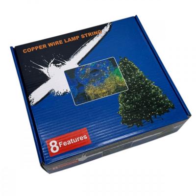 Гирлянда провол. 50м, 1500LED, РОСА / МИШУРА З.П. бел. LX-515