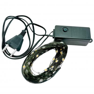 Гирлянда провол. 20м, 200LED РОСА т.бел LX-610