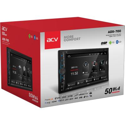 Автомагнитола 2DIN ACV ADX-700 Android/DSP/GPS/6,9" 1024*600