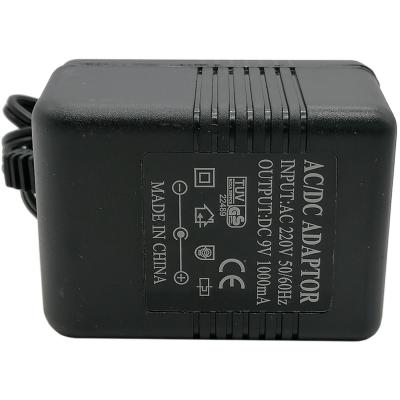 Блок питания трансформаторный 9,0V,  1000mA, не стаб. для модема