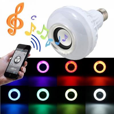 Диско-лампа LED c Bluetooth Орбита LD-122 (RGB 7Вт, E27, ПДУ)***