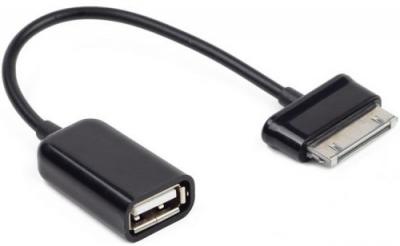Кабель USB 2.0 OTG Cablexpert A-OTG-AF30P-001 USBAF/BM30pin, для планшетов Samsung, 0.15м