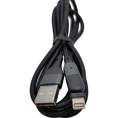 Кабель USB - Lightning 8pin, 1,2м, HOCO U100 Orbit, черный