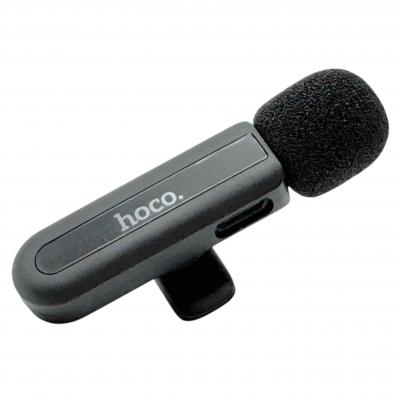 Микрофон беспроводной HOCO L20, Type-C, черный