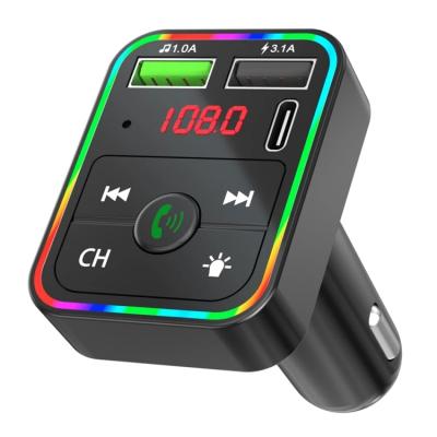 FM модулятор Орбита TDS TS-CAF15 RGB (Bluetooth) 