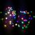 Гирлянда нитевая уличная, 10м, 70LED, 8mm RGB Ч.П. LX-265
