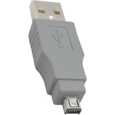 Переходник USB AM - mini USB 4P-4  6-093
