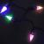 Гирлянда нитевая, 3м, 28LED, RGB, МАКУШКИ, Ч.П. LX-3-16