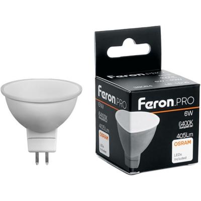 LED лампа GU5.3/06W/6400, Feron.PRO /38085/***