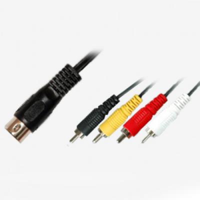 Шнур DIN5 - 4RCA, 1,2м