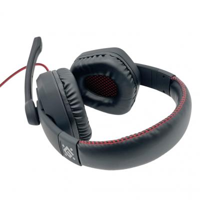 Игровая гарнитура DEFENDER Quake LED, 40мм, RGB, черный