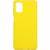 Чехол-накладка Galaxy M51 (2020), More choice Silicone MATTE (Yellow)