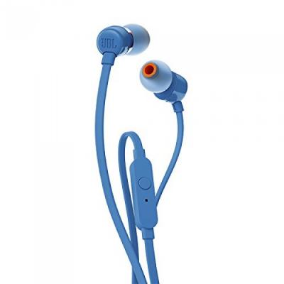 Наушники-гарнитура JBL T110 /ORIGINAL/, синий