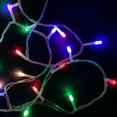 Гирлянда нитевая, 8м, 72LED, RGB, П.П. LX-96
