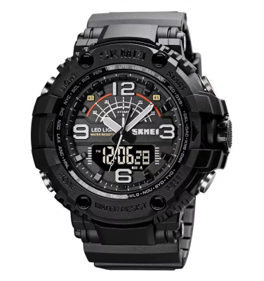 Часы наручные Skmei 1617 черный (black)